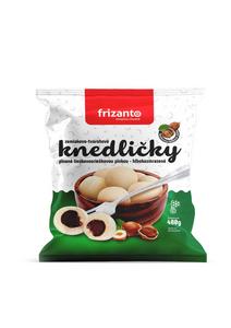 CBA Frizanto knedličky lieskoorieškové zemiakovo-tvarohové hlbokozmrazené 480g - izza šunková 7,2kg / 24x300g /