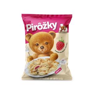 Pirohy plnené malinovou náplňou 5x1kg Mišove maškrty - alušky zemiakové 1kg Vinica