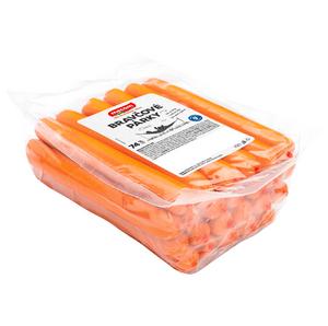 Párky bravčové 74% cca. 800g /VÁHA/ Mecom - FOOD LOGISTIC