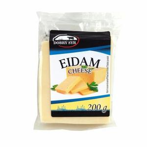 Syr Eidam porcia 200g Dobrý syr - ryndza 50% 1kg vedierko