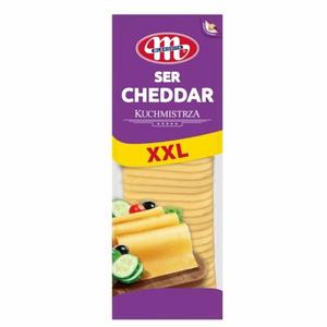 Syr Cheddar červený plátky 50% 1kg BE - yr Eidam porcia 200g Dobrý syr