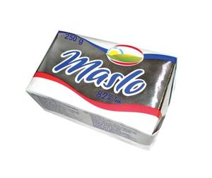 Maslo tradičné 40x250g 82% - FOOD LOGISTIC