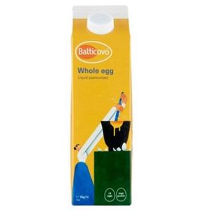 Melanž tekutá pasterizovaná 1kg Tetrapack Balticovo - FOOD LOGISTIC
