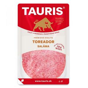 Saláma Toreador nárez 75g Tauris - unka Jamón Serrano 500g PORXAS
