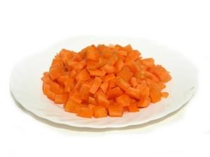 Mrkva blanšírované kocky 0,6x0,6cm 3kg Liptov - FOOD LOGISTIC