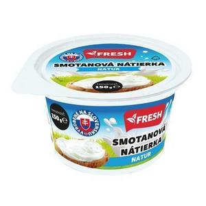 Nátierka smotanová natur 150g Fresh - FOOD LOGISTIC