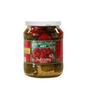 Feferóny guľaté 720ml, 610g /PP300g/ sklo Ady - aradajky krájané v rajčinovej šťave 2,5kg Chef Club-Orkla