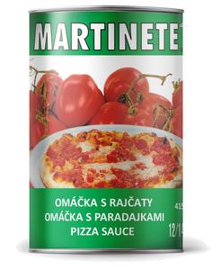 Omáčka pizza nekorenená 4150g Martinete - FOOD LOGISTIC