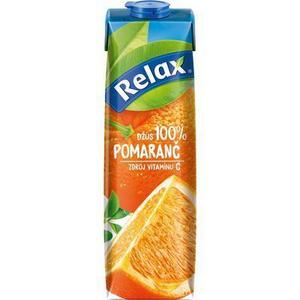 Džús Pomaranč 100% 1l Relax - FOOD LOGISTIC