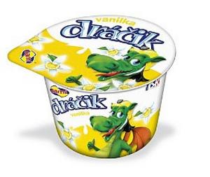 Dráčik krém smotanový vanilka 80g - FOOD LOGISTIC
