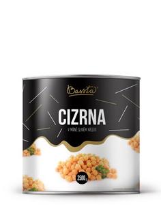 Cícer v slanom náleve 2500g /PP 1500g/ plech Bassta - FOOD LOGISTIC