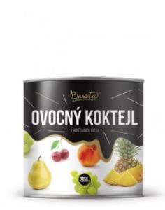 Kompót koktejl ovocný mix európsky 2650g /PP 1500g/ plech Bassta - FOOD LOGISTIC