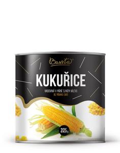Kukurica sterilizovaná sladká 2,15kg /PP1775g/ plech Bassta - Novinky FOOD LOGISTIC
