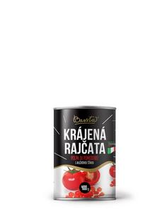 Paradajky krájané 400g /PP 240g/ plech Bassta - FOOD LOGISTIC