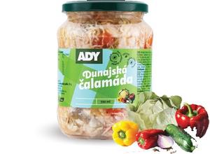 Čalamáda Dunajská 720ml, 620g /PP380g/ sklo Ady - FOOD LOGISTIC