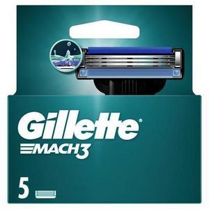 Žiletky MACH 3 hlavica 5ks Gillette - FOOD LOGISTIC