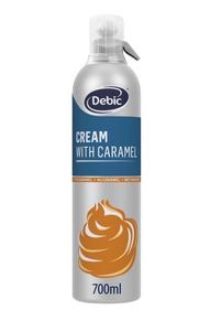 Šľahačka v spreji karamel 700ml Profi Debic - motana na varenie 25% UHT 1l Pedro