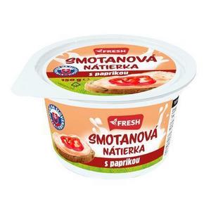 Nátierka smotanová s paprikou 150g Fresh - FOOD LOGISTIC