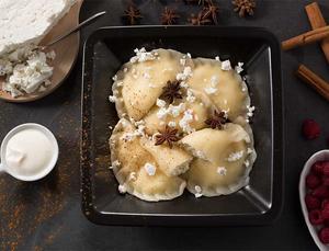 Pirohy so sladkým tvarohom a vanilkou 2x2,5kg Basiewicz - angoše Gastro 3,6kg / porc.30x120g / B-Frost