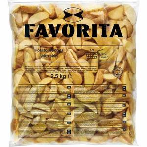 Favorita Mesiačiky nelúpané 5x2,5kg McCain - FOOD LOGISTIC