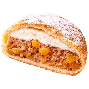 Štrúdľa tvarohová s broskyňami 2kg /20x100g/ - FOOD LOGISTIC