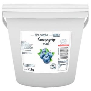 Ovocie v géli čučoriedky 50% 3,2kg vedro - FOOD LOGISTIC