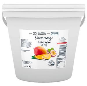 Ovocie v géli mango-marakuja 50% 3,2kg vedro - FOOD LOGISTIC