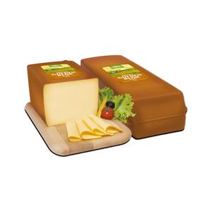 Syr tehla Golden údená 45% / VÁHA cca 3kg / - FOOD LOGISTIC