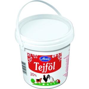 Smotana kyslá 20% 850g vedro Abauj HU - FOOD LOGISTIC