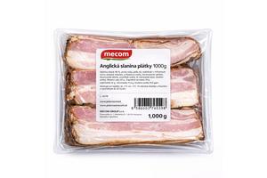Slanina anglická plátky 1kg OA Mecom - FOOD LOGISTIC