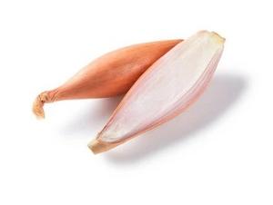 Cibuľa šalotka nečistená /VÁHA / DE - apusta kyslá listy cca. 25ks 1150g /PP1000g/ PVC sáčok HU