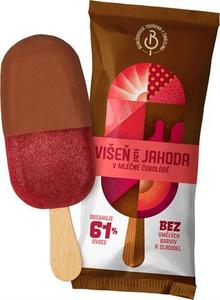 Nanuk sorbet višňa + jahoda v mliečnej čokoláde 70ml Pinko - FOOD LOGISTIC