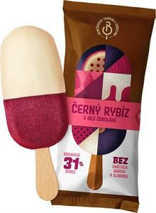 Nanuk sorbet čierne ríbezle v bielej čokoláde 70ml Pinko - FOOD LOGISTIC