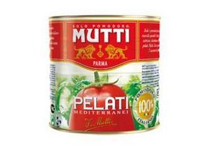 Paradajky lúpané 2,5 kg Mutti - FOOD LOGISTIC