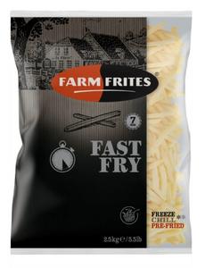 Hranolky Fast Fry Fries 7x7 5x2,5kg Farm Frites - FOOD LOGISTIC
