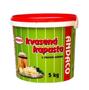 Kapusta kvasená 5kg/10kg /VÁHA / vedro Andaco SK - FOOD LOGISTIC