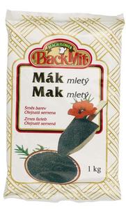 Mak mletý bez cukru 1kg - FOOD LOGISTIC