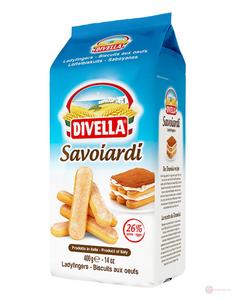 Piškóty dlhé Biscotti Savoiardi 400g Divella - FOOD LOGISTIC